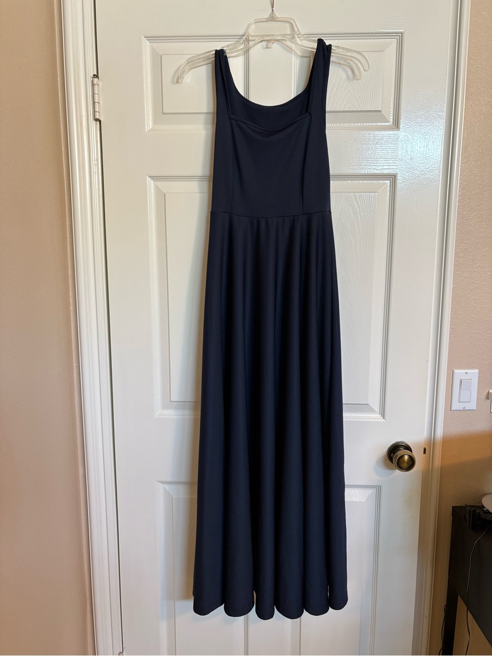 Classic Navy Maxi Dress XS